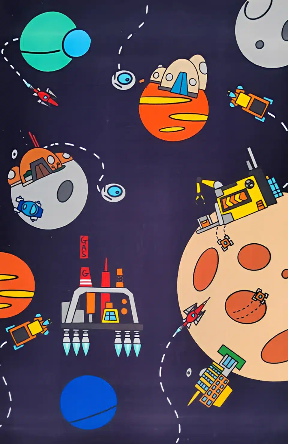 Fokatis Dream Scapes Rug Collection - Planets Fokatis Dream Scapes Rug Collection - Planets